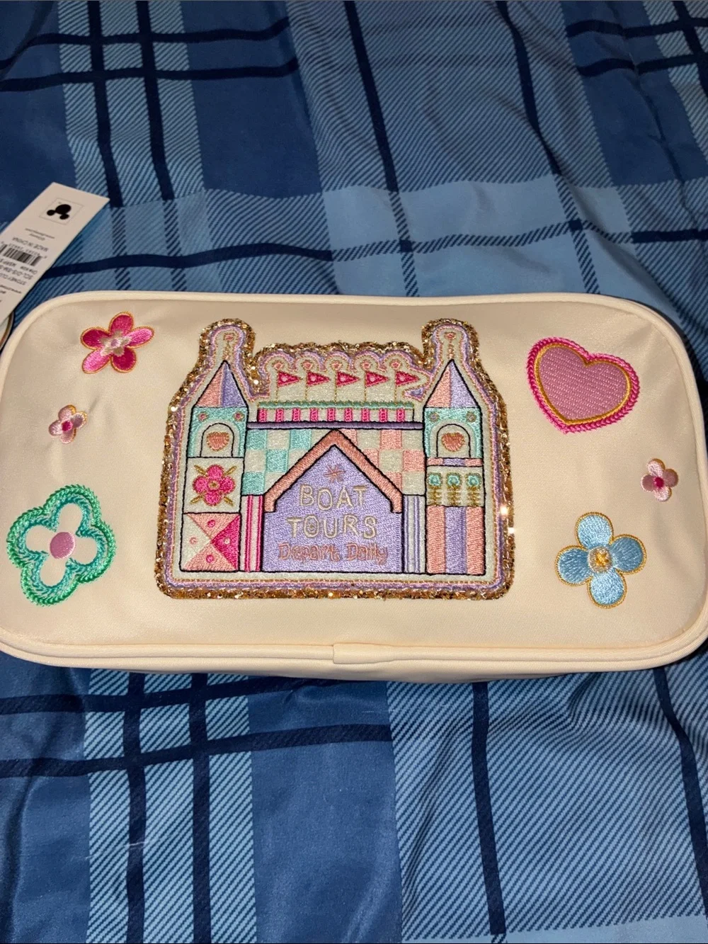 NWT Disney Parks X Stoney Clover Lane it’s a small world bag